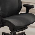 Cadeira Ergon&oacute;mica Fractal Design Refine 2 Fabric Dark image number null