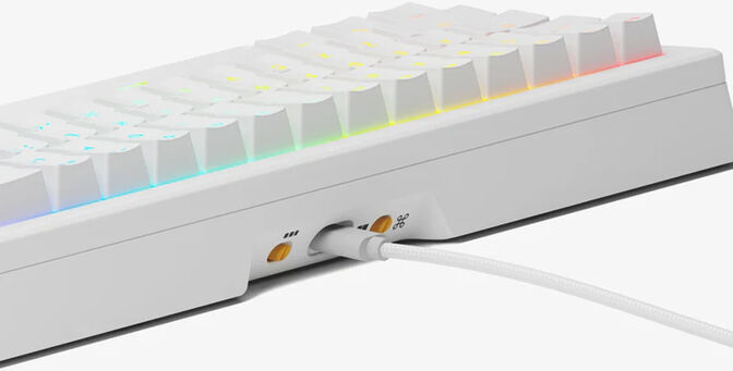 Teclado Mec&acirc;nico Glorious GMMK 3 65% Branco - Fox Switch (US) image number 3