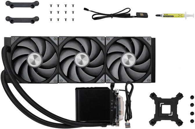 Water Cooler CPU TRYX Panorama Upgraded 360 Preto image number 4