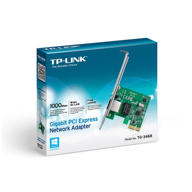 Placa de Rede PCIe TP-Link TG-3468 Gigabit Ethernet image number 1