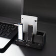 Dock Tooq para 2xSSD M.2 NVMe+1xSATA 2,5"/3,5" USB 3.2 Clone image number null