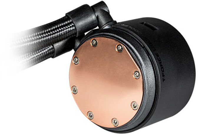 Water Cooler CPU Team Group T-Force Siren GD240E ARGB Preto image number 3