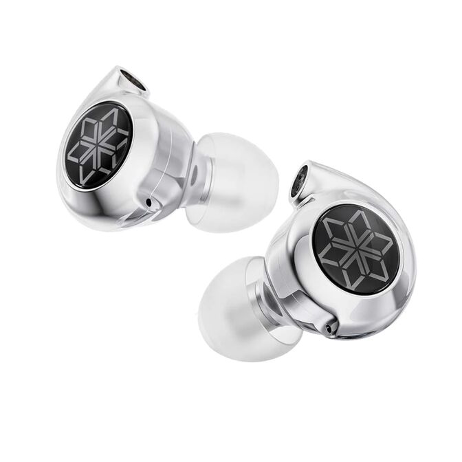 Auriculares FiiO FD11 Hi-Res Prateados image number 1