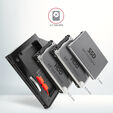 Adaptador Universal AXAGON RSS-CD12 2.5" SSD/HDD Caddy , 12.7 mm, LED, ALU image number null