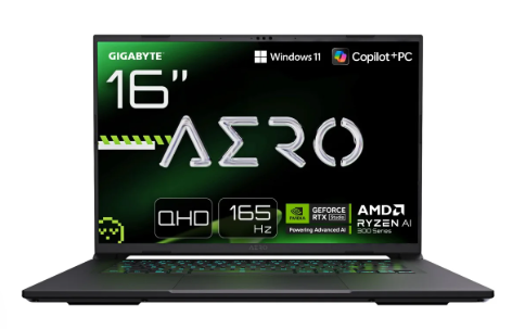 Port&aacute;til Gigabyte AERO X16 3VHL3PTC94AH 16" Ryzen 9 270 16GB DDR5 1TB RTX 5060 QHD+ 165Hz W11
