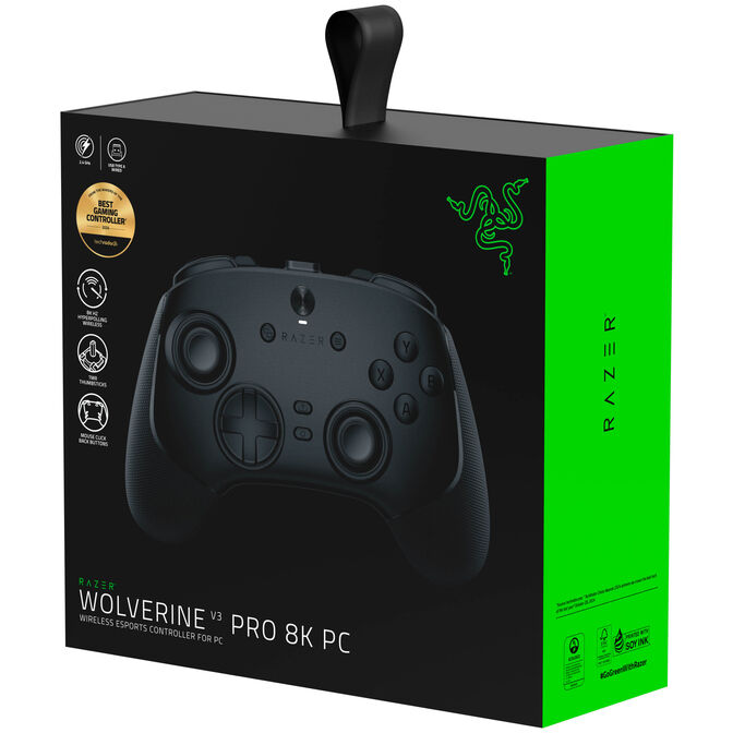 Gamepad Razer Wolverine V3 Pro PC Wireless Preto image number 15
