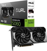 Gr&aacute;fica Asus GeForce&reg; RTX 5060 Dual 8GB GDDR7 DLSS4
