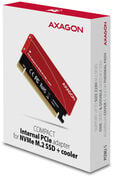 Adaptador PCIe-3.0-x16 AXAGON PCEM2-N, 1x M.2/NVMe/SSD com dissipador passivo image number null