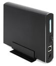 Caixa HDD Tooq 3.5" SATA LED USB 3.0 / 3.1 Preto image number null