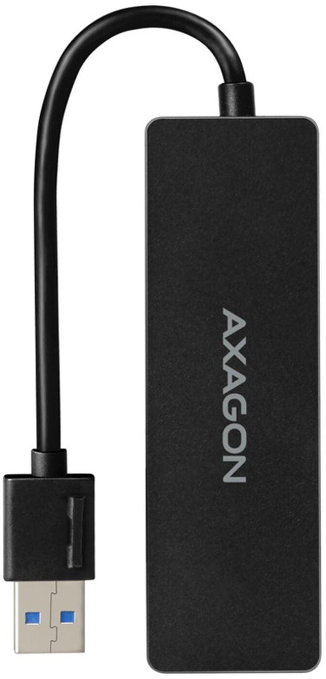 Slim Hub AXAGON HUE-G1A Superspeed USB-A, 4x USB 3.0 - 15cm image number 2