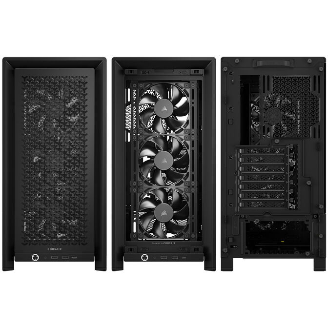 Caixa E-ATX Corsair 4000D RS Airflow Preto Vidro Temperado image number 7