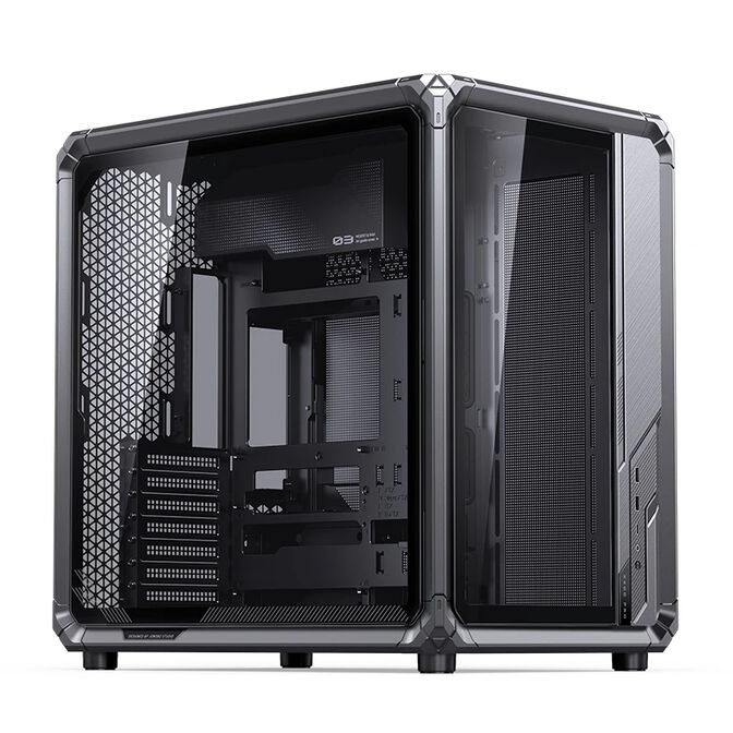 Caixa ATX Jonsbo X400 PRO Vidro Temperado Curvo Cinzento image number 0