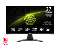 Monitor Curvo MSI 27" MAG 27CQ6F VA WQHD 16:9 180Hz (0.5ms)