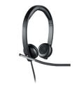 Headset Logitech H650e Stereo USB Preto image number null