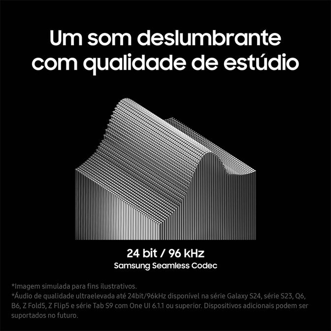 Earbuds Samsung Galaxy Buds 3 Pro Bluetooth Branco image number 2