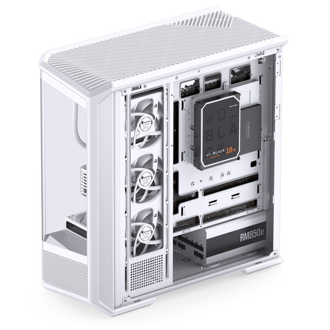 Caixa ATX Jonsbo D400 Vidro Temperado Branco image number 10