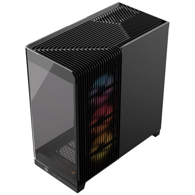 Caixa E-ATX Corsair 4500X LX-R RGB Preto Vidro Temperado image number 4
