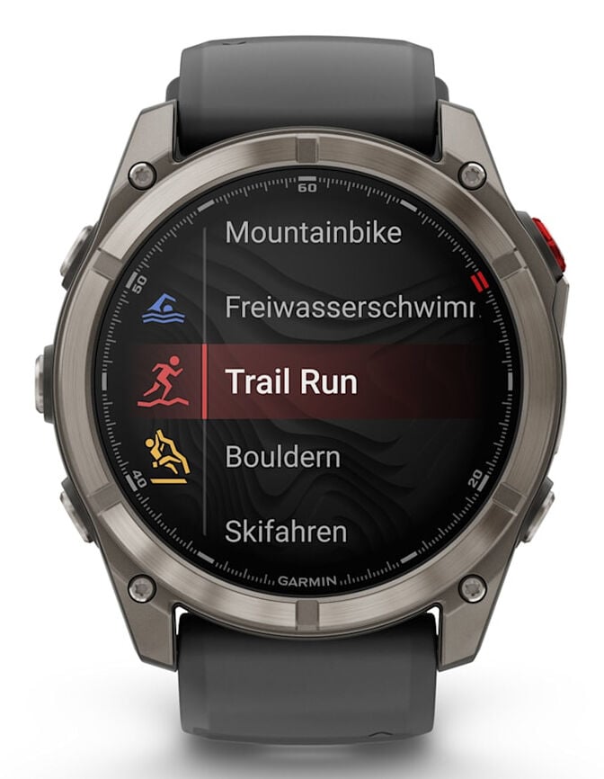Smartwatch Garmin Fenix 8 Pro AMOLED 51mm Cinzento image number 3
