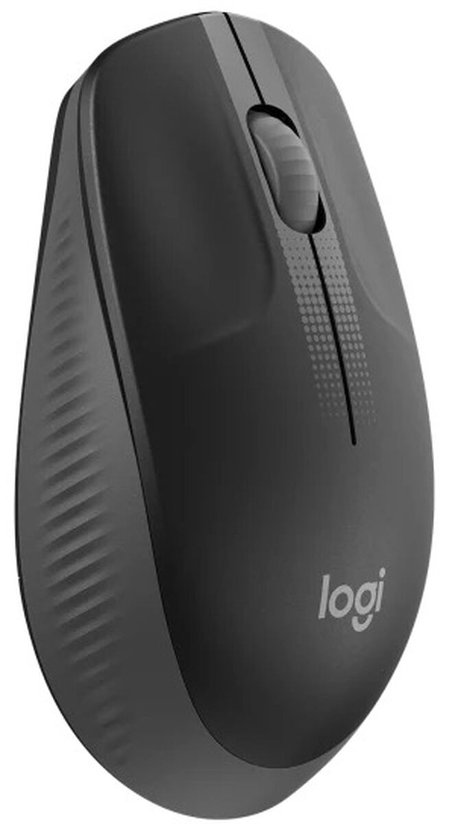 Rato &Oacute;ptico Logitech M190 Full-Size Wireless 1000DPI Preto/Cinzento image number 3
