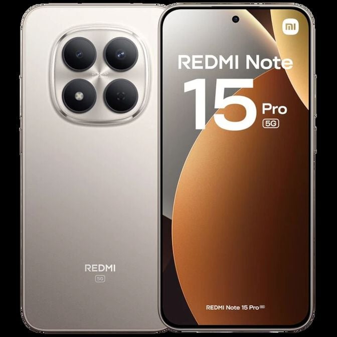 Smartphone Xiaomi Redmi Note 15 Pro 4G 6.83" (12 / 512GB) 120Hz Tit&acirc;nio image number 0