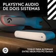Headset Logitech Astro A20 X Lightspeed Wireless/Bluetooth Branco image number null