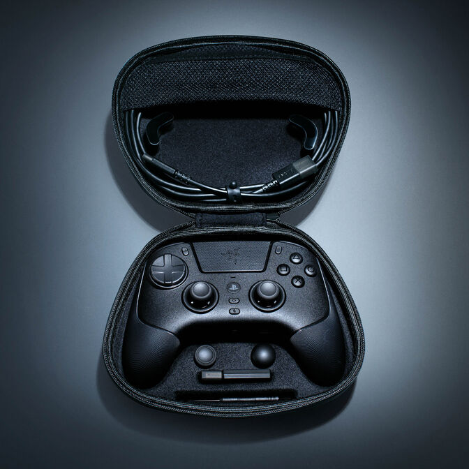 Gamepad Razer Raiju V3 Pro PS5/PC Wireless Branco image number 11