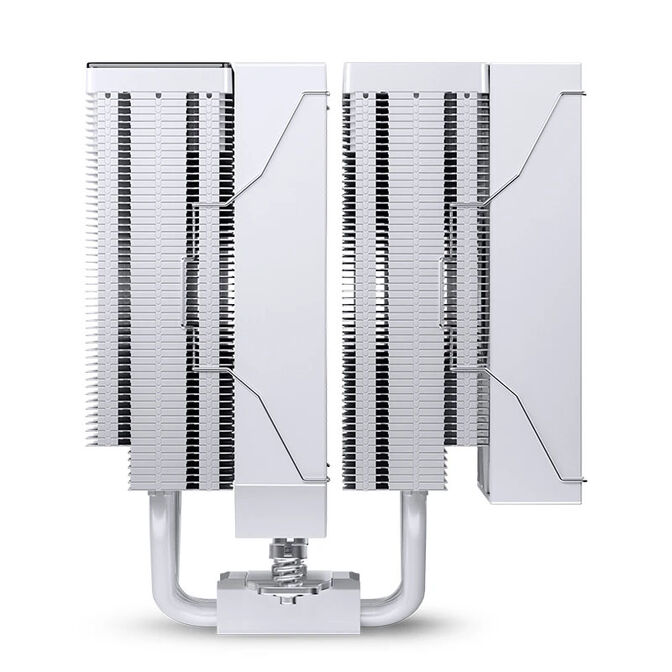 Cooler CPU Jonsbo CC90 Dual Tower com Display Branco - 2x 130mm image number 4