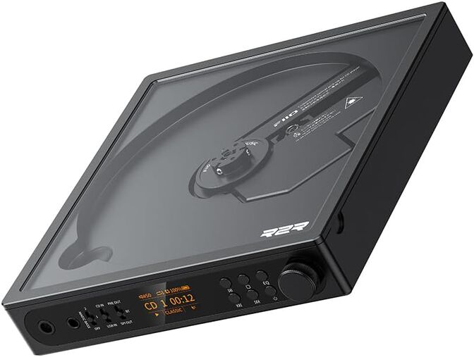 Leitor CD FiiO DM15 R2R Preto image number 0