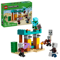 LEGO Minecraft: A Patrulha do Deserto Illager, 105 Pe&ccedil;as (21267)