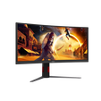 Monitor Curvo AOC Gaming 34" CU34G4CA Fast VA UWQHD 180Hz 0.3ms 21:9 Adaptive Sync image number null