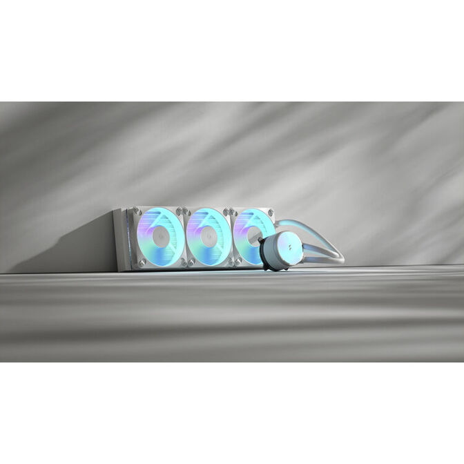 Water Cooler CPU Fractal Design Radius 360 RGB Branco image number 5