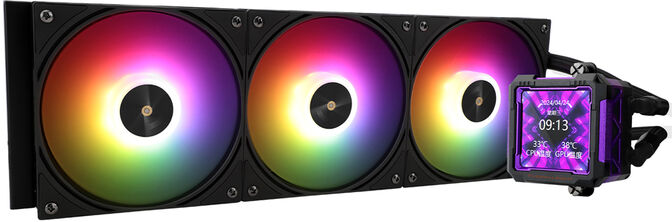 Water Cooler CPU AIO Thermalright Frozen Warframe Pro ARGB Preto - 360mm image number 0