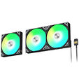 Ventoinha TRYX Rota SL ARGB Preto 120mm Reverse Blade (Pack 3) image number null