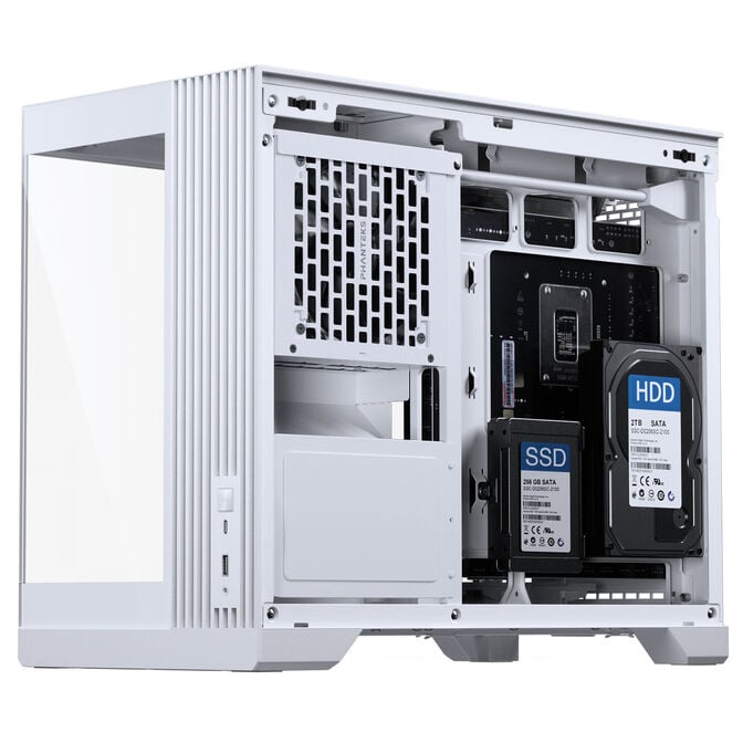 Caixa Micro-ATX Phanteks XT V3 DRGB Branca image number 12