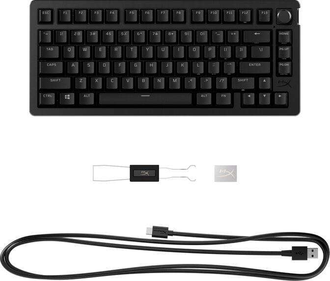 Teclado Mec&acirc;nico HyperX Rising Gaming 75% (US) image number 1