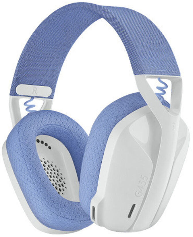 Headset Logitech G Series G435 Lightspeed Wireless Branco/Azul image number 0