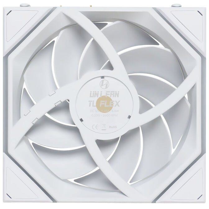 Ventoinha Lian Li UNI FAN TL120 FLEX Wireless Branco 120mm image number 3