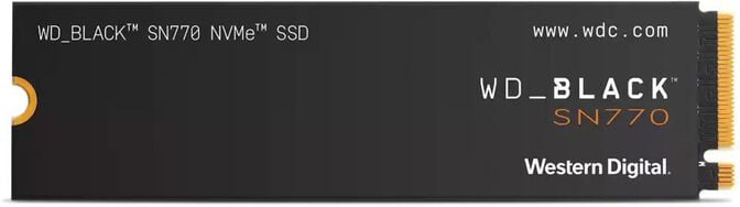 SSD Western Digital Black SN770 2TB Gen4 M.2 NVMe (5150/4850MB/s) image number 0