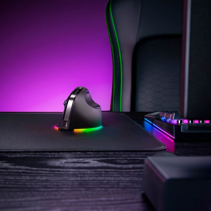 Rato Razer Pro Click V2 Vertical 10000DPI Wireless Preto image number 8