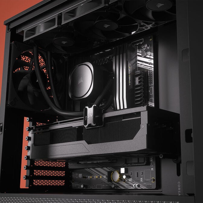 Caixa E-ATX Corsair 4000D RS Airflow Preto Vidro Temperado image number 11
