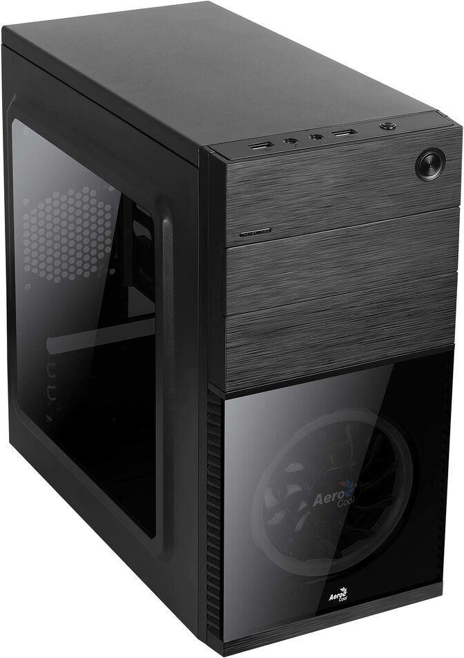 Caixa Micro-ATX Aerocool CS-105 Preto image number 5
