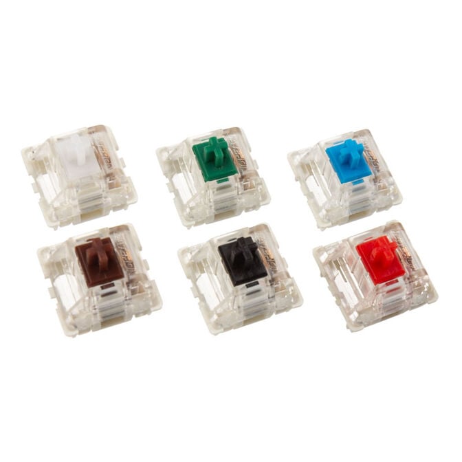 Pack 120 Switches Gateron MX Black para Glorious GMMK image number 3