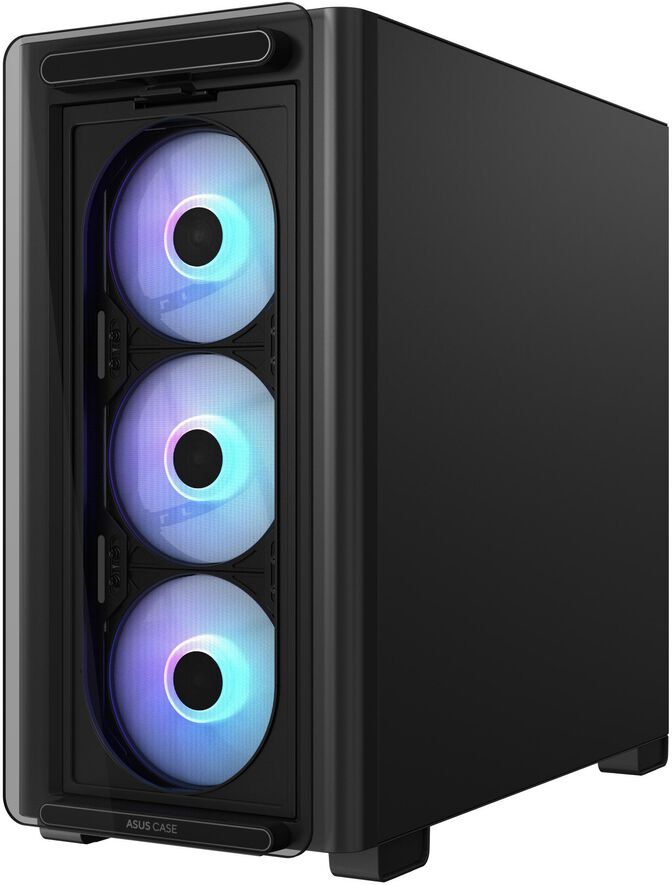 Caixa Micro-ATX Asus A23 Plus ARGB Preta image number 9