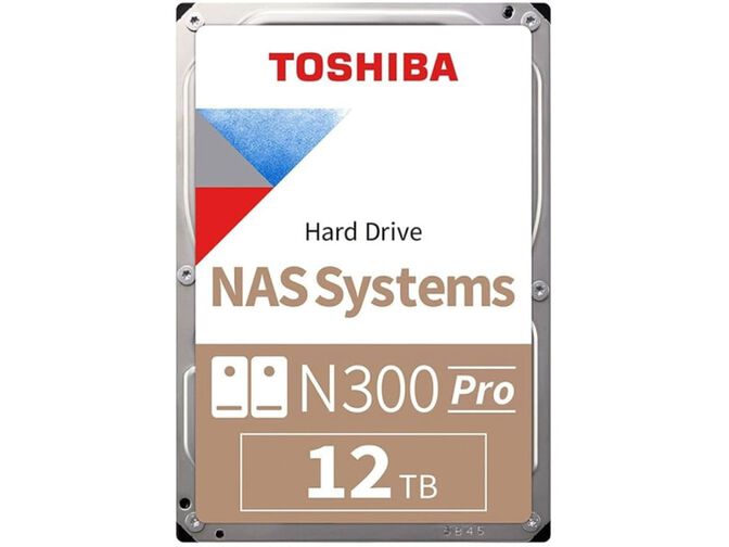 Disco Toshiba 12TB N300 7200rpm 512MB SATA III image number 0