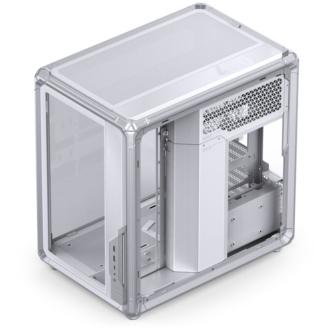 Caixa ATX Jonsbo X400 Vidro Temperado Curvo Branco image number 6