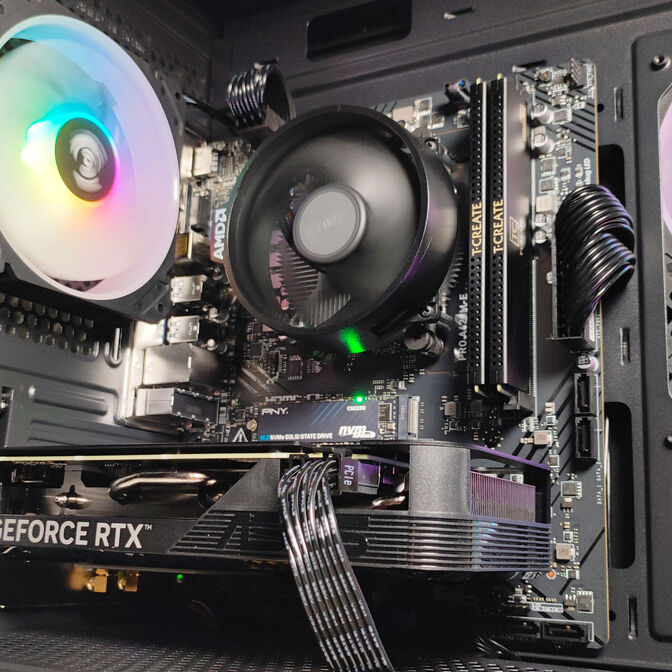 Computador King Mod Limited-PC Ryzen 5 7500F 32GB DDR5 1TB RTX 4060 WiFi W11 image number 6