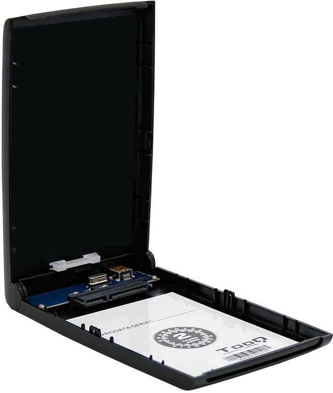 Caixa HDD Tooq 2.5" SATA (9,5mm) Tool Less USB 3.0 / 2.0 Preto image number 2