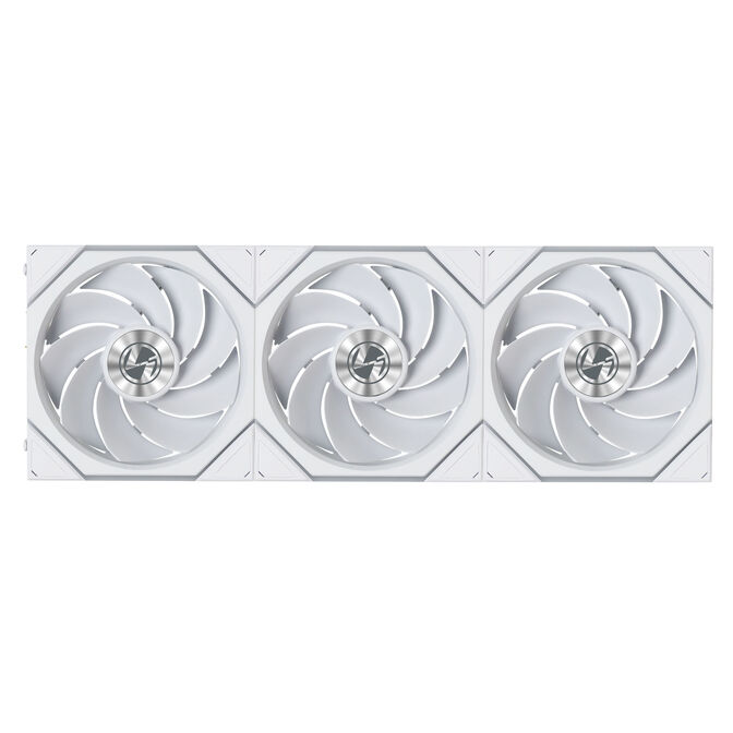 Ventoinha Lian Li UNI FAN TL120 FLEX Wireless Reverse Blade Branco 120mm (Pack 3) image number 2