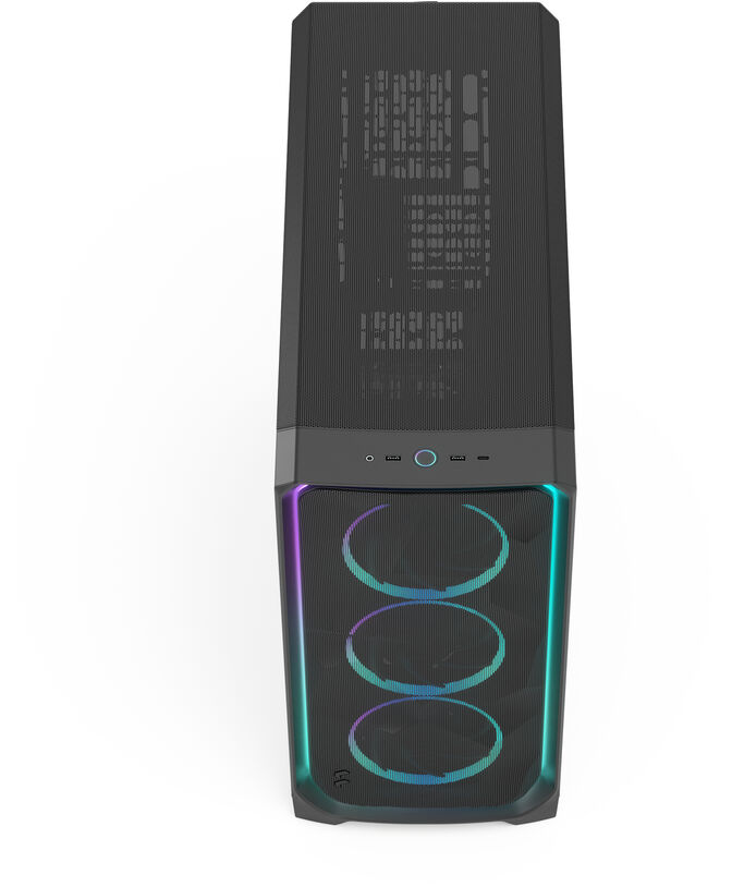 Caixa E-ATX Fractal Design Meshify 3 XL Ambience Pro RGB Preta TG Light Tint image number 6