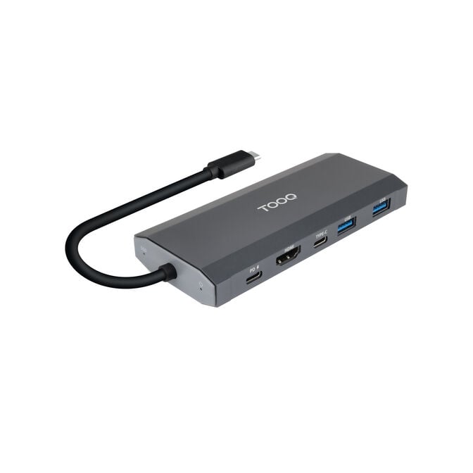 Caixa SSD com HUB Tooq TQE-2241G M.2 NGFF/NVMe USB3.2 Gen 2 image number 0